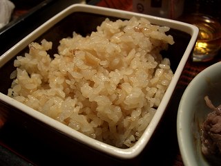 20051112 ホテル白銀 炊き込みご飯