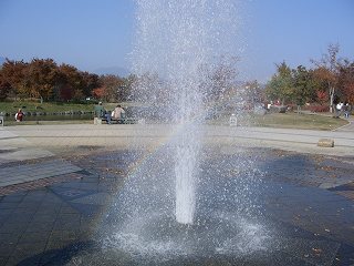20051113 小布施ハイウェイオアシス 噴水