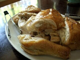 20060520 花の木 鶏の丸焼き