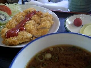 20060520 花の木 チキンカツ定食