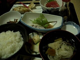 20060710 鉛温泉 食事