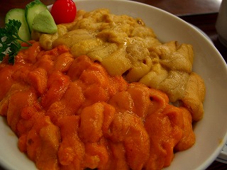 20060723 食堂うしお ウニ丼1