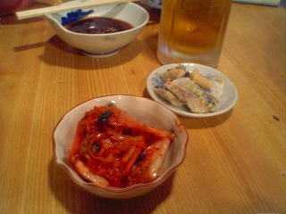 20060723 めんよう亭 キムチ