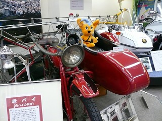 20070114 警察博物館 赤バイ