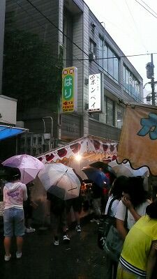 20070714 お札まき 祭り