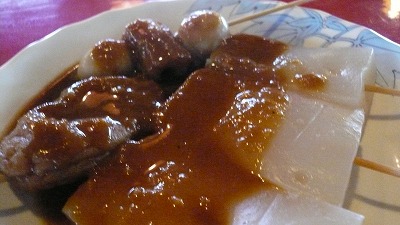20070609 高原茶屋 ショウガおでん