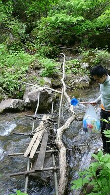 20070609 田代元湯 吊り橋