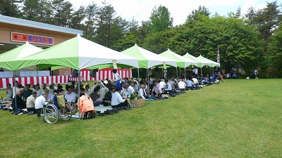 20070610 キリスト祭り テント