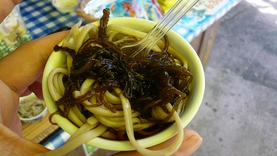20070924 東南植物楽園 もずく蕎麦