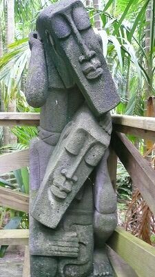 20070924 東南植物楽園 モアイ