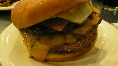 20080514 JohnnyRocket ハンバーガー