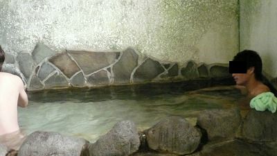20080713 河原湯温泉 浴場