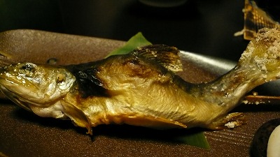20080724 貝掛温泉 岩魚