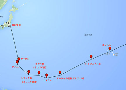第2回アメリカ横断ウルトラクイズの太平洋航空路.jpg