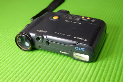 フロッピーは中古なら有りますCanon Q-PIC (RC-250)  フロッピーカメラ