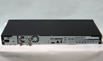 Blu-rayレコーダー Panasonic DMR-4TS203 が届く | イケてる Blu-rayレコーダー Panasonic DMR-4TS203 が届く | イケてる