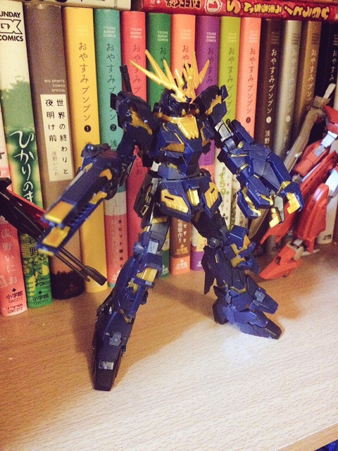 「ユニコーンガンダム2号機 バンシィ(デストロイモード)」HG