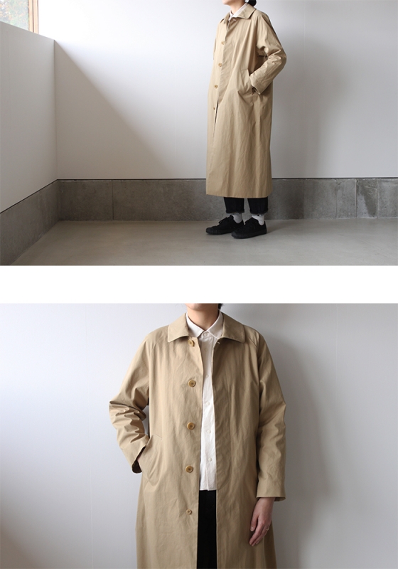 YAECA ステンカラーコート SHORT BEIGE 定価68.200円 | gulatilaw.com