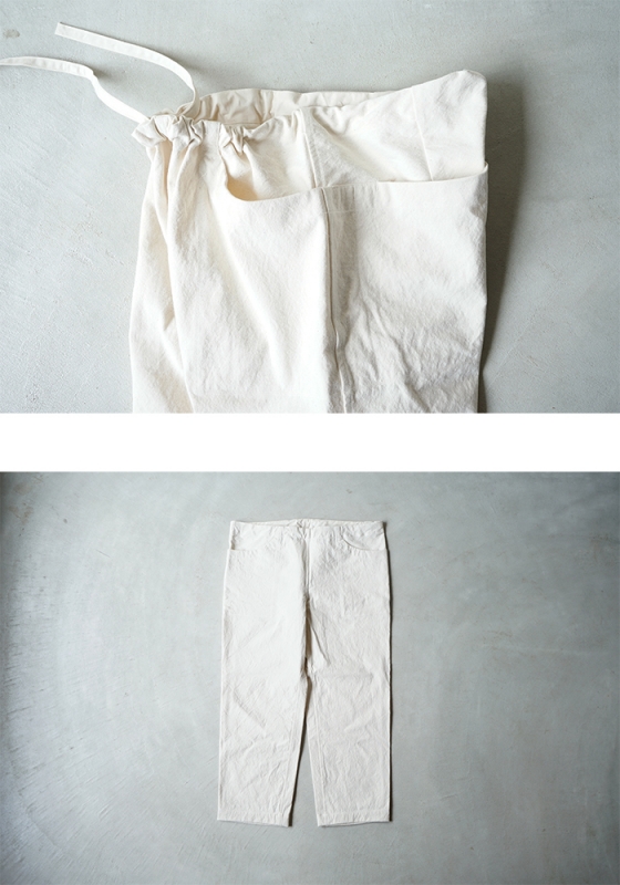 えみおわす ワークパンツ 帆布 | Diary