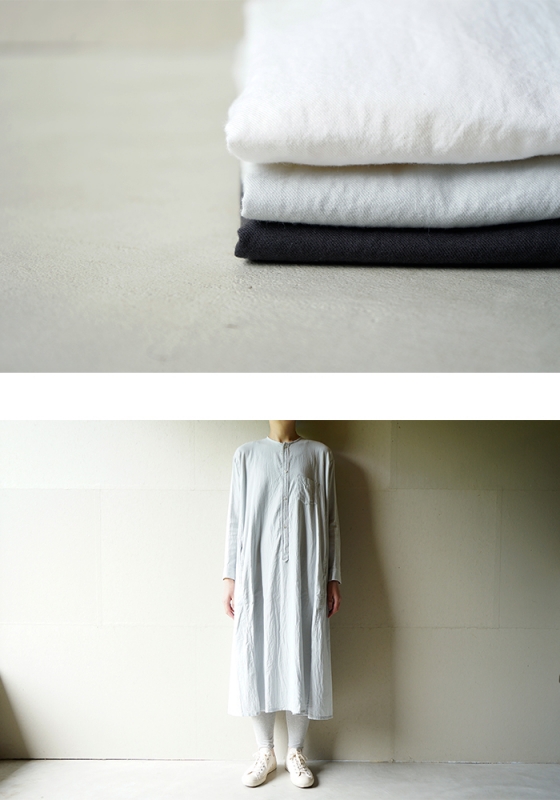 ゴーシュ コットンウールビエラ シャツワンピース Diary