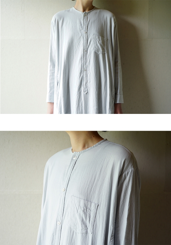 ゴーシュ コットンウールビエラ シャツワンピース Diary