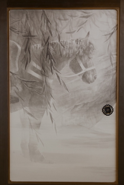 繁久寺襖絵 水墨画