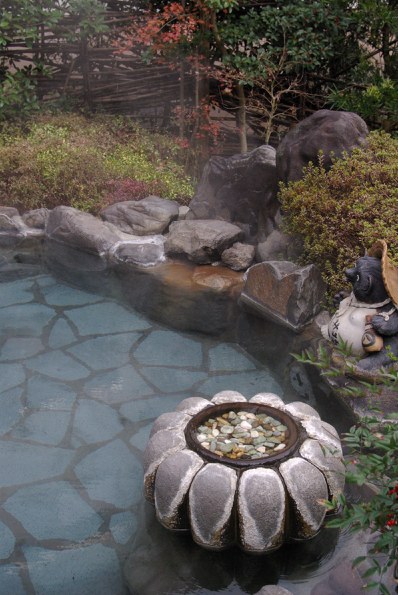 杖立温泉ふくみ山荘露天風呂