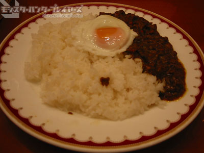 管理人が食したキーマカレー
