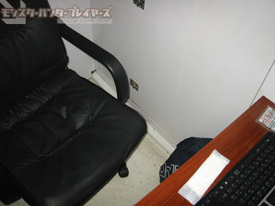 オフ会後半戦・MHFO体験会で使用したPCブース