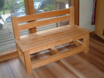 大工の作った長椅子 大工の作った長椅子