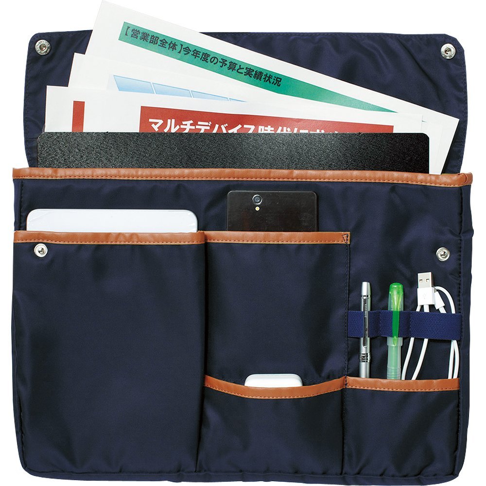コクヨ バッグインバッグ BizrAck A4 ネイビー カハ-BR11B