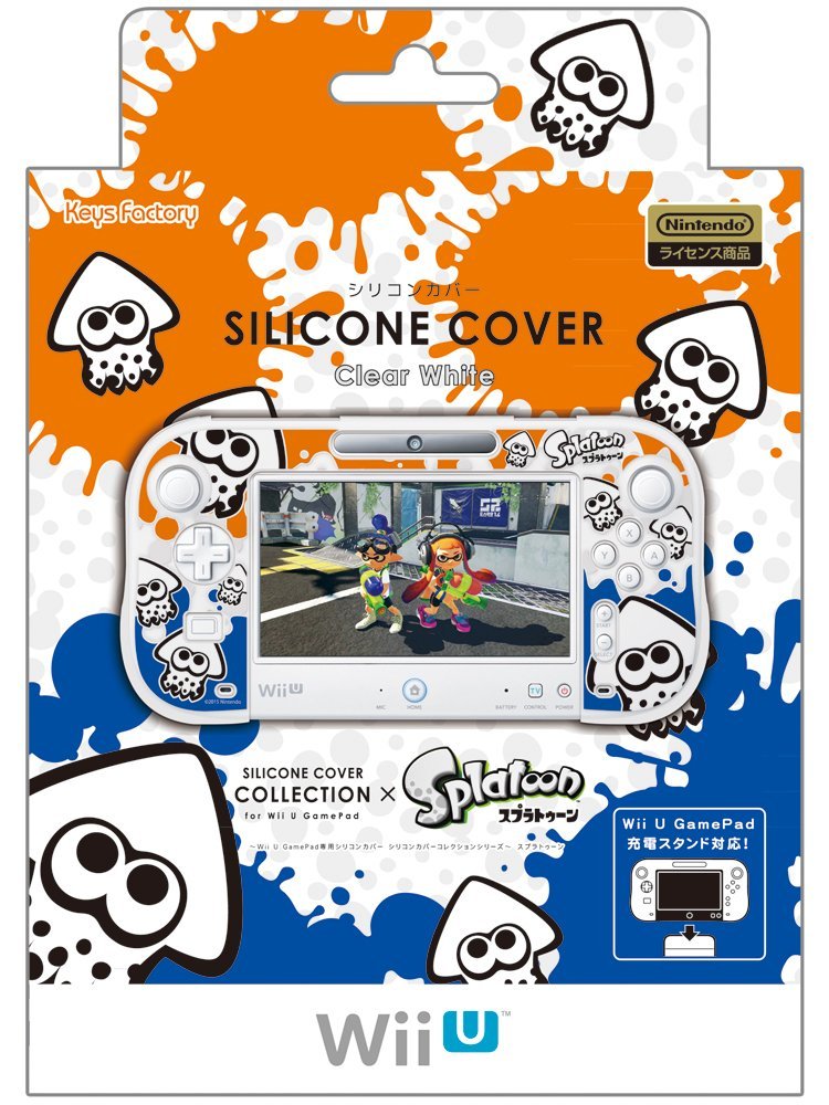 シリコンカバーコレクション for Wii U GamePadスプラトゥーン Type-A