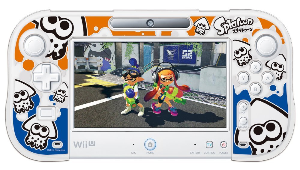 シリコンカバーコレクション for Wii U GamePadスプラトゥーン Type-A