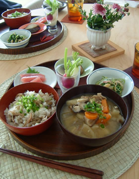 紅葉ランチ