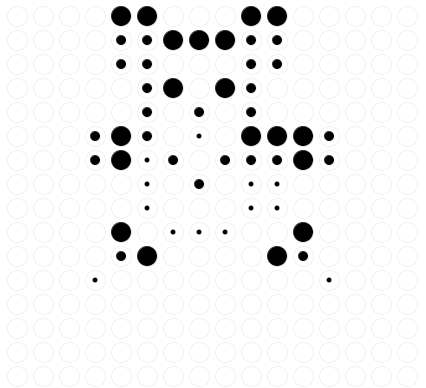 256-Dot Love, 電動ドリルとスプレーでラブレターを描こう。
