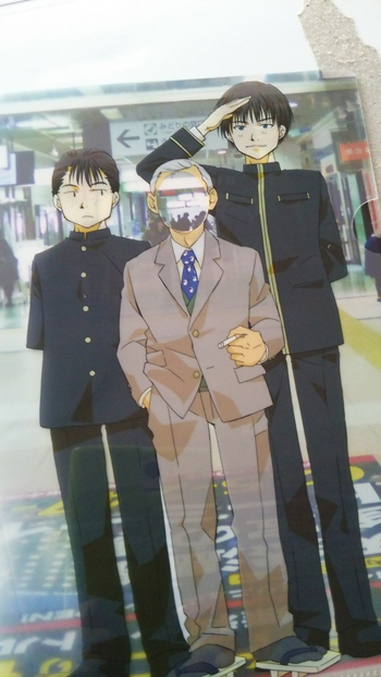 顔出しクリアファイル