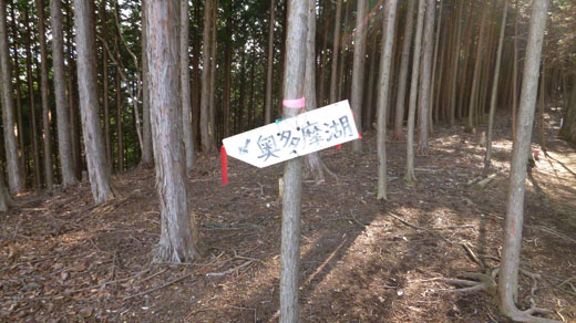 サス沢山の山頂