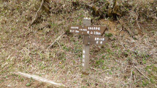 八丁坂ノ頭分岐