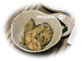 茄子のねぎ塩炒め