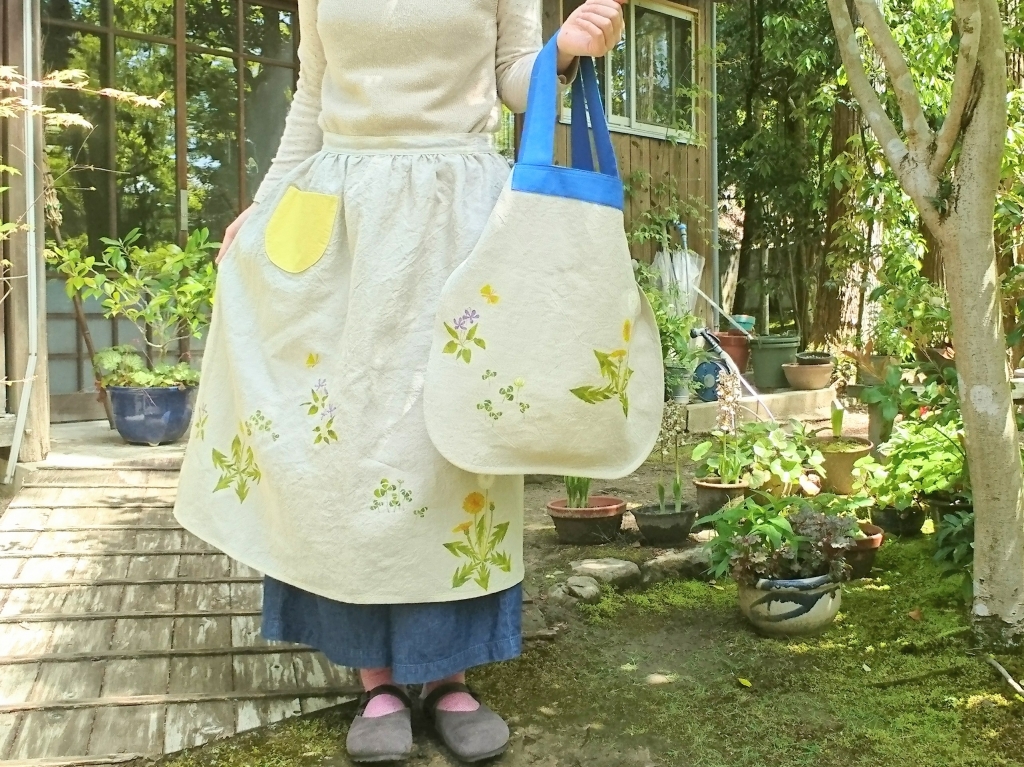 関美穂子さん 前掛け エプロン