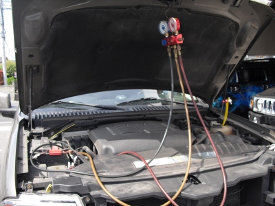 アメ車 リンカーンナビゲーター エアコン修理 | STG アメ車日記