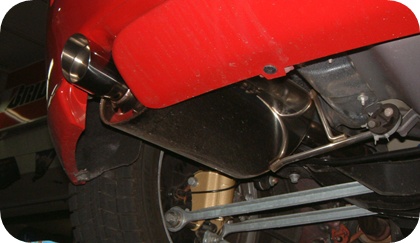 ALFAROMEO(アルフォロメオ)147TS MEXC-S(メックス)リアマフラー
