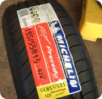 ★RENAULT Clio★Michelin Preceda PP2★195/50R15★