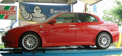 ★MEXC-S(メックス)★ALFAROMEO156GTA★フロントパイプ取り付け★