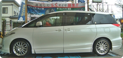 TOYOTA エスティマ + RAYS A/X X605 WD 19inch