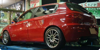 アルファロメオ147 ENKEI Wheels GTC01