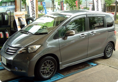 BBS 1P・鍛造・エコ・ホイール 『BBS RE-L』 + HONDA FREED