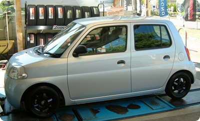 DAIHATSU ESSE + RAYS TE37