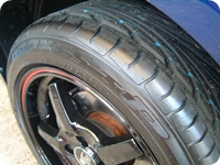 FIAT GRANDE PUNTO + MSW WHEEL MSW16 Black Ver.+TOYOTIRES PROXES T1R