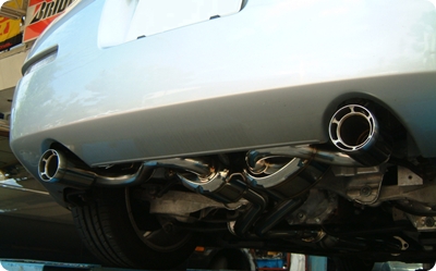 Z33用サクラムリアマフラー